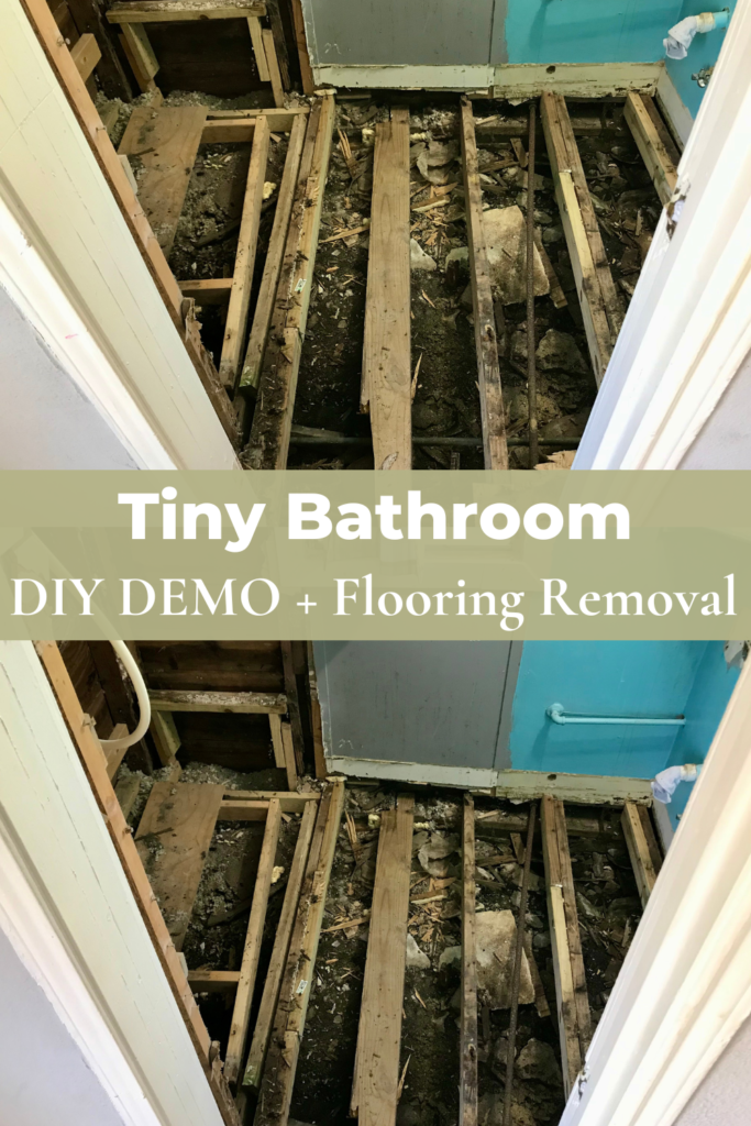 fixer upper bathroom flooring exposed