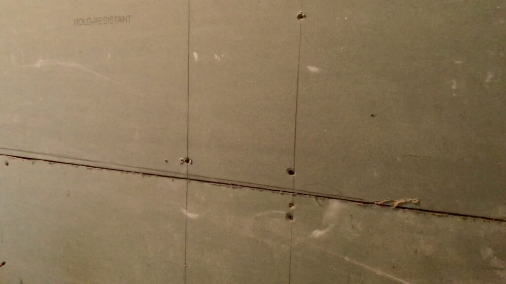 drywall sheet cracks