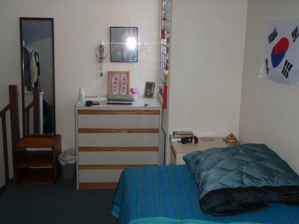 small dorm room